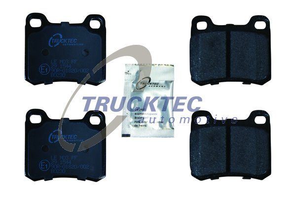 TRUCKTEC AUTOMOTIVE Комплект тормозных колодок, дисковый тормоз 02.35.100